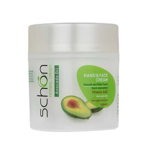 کرم دست و صورت کاسه ای گیاهی با عصاره آووکادو شون150 میل