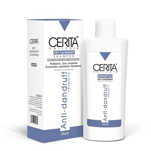 شامپو ضد شوره موهای خشک سریتا 200 میلی لیتر