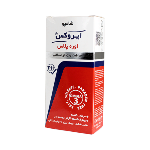 شامپو اوره پلاس موهای خشک ایروکس 200 گرمی