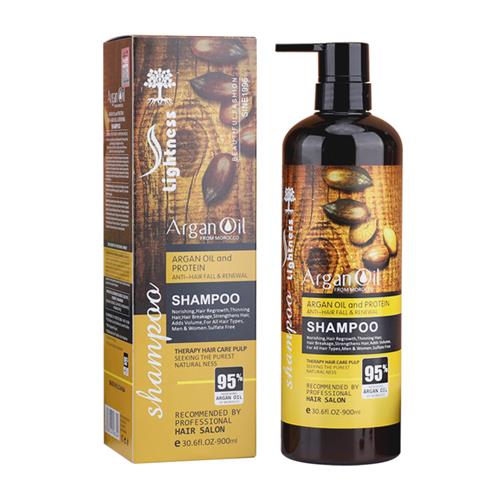  شامپو مو لایتنس عصاره روغن آرگان حجم ۹۰۰ میل