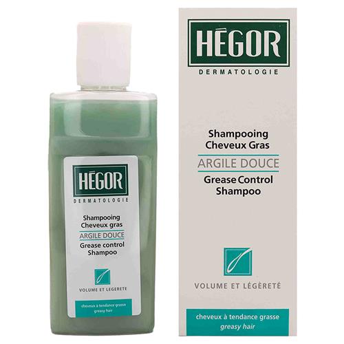 شامپو تنظیم کننده چربی پوست سر و مغذی ساقه مو هگور150 میلی لیتر