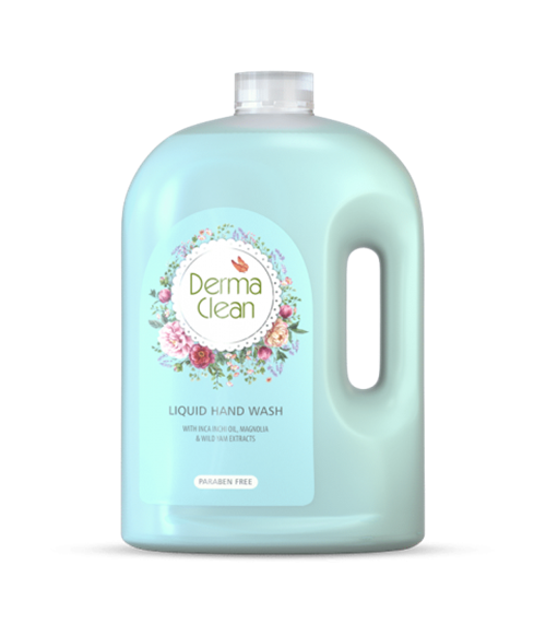 مایع دستشویی صدفی درماکلین 3750 میلی لیتر