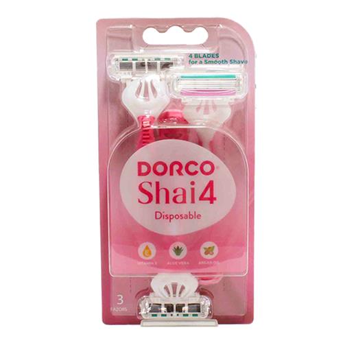 خودتراش زنانه دورکو مدل Shai 4 بسته 3 عددی