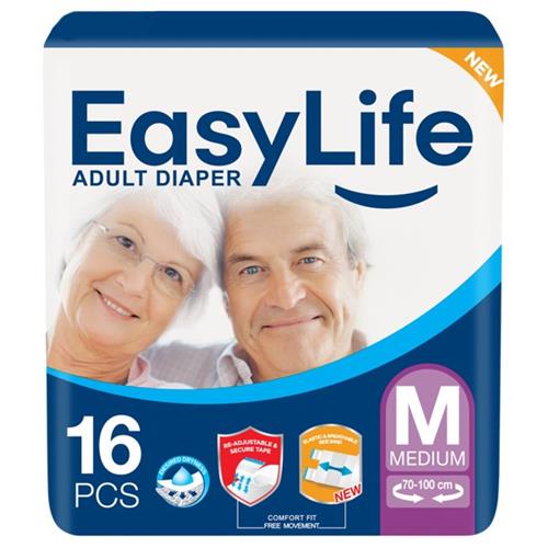 پوشینه بزرگسال ایزی لایف سایزمتوسط  16عددی *