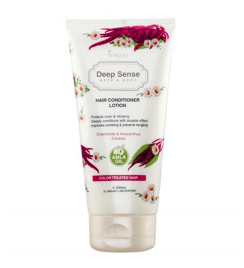 لوسیون نرم کننده موهای رنگ شده دیپ سنس سی گل 200 میل 