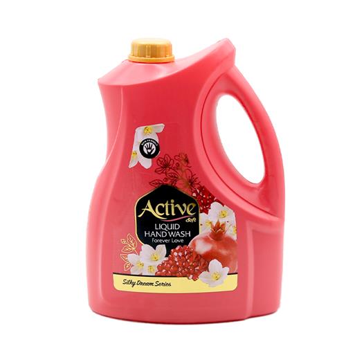 مایع دستشویی صدفی سری رویای ابریشم اکتیو 3750 گرمی