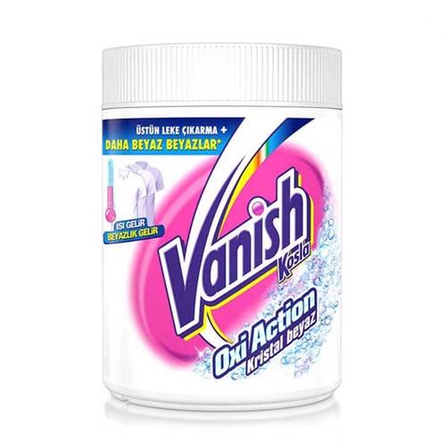 پودر لکه بر لباس ونیش مدل Oxi Action Crystal White حجم 400 گرم