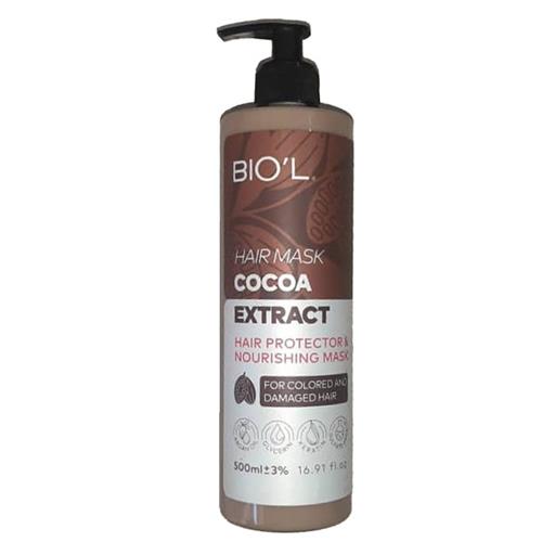 ماسک مو پمپی کاکائو داخل حمام بیول 500 میل