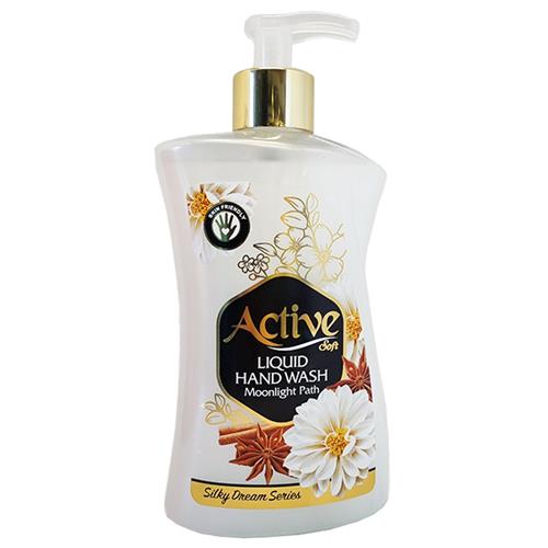 مایع دستشویی صدفی رویای ابریشم اکتیو 450 گرمی