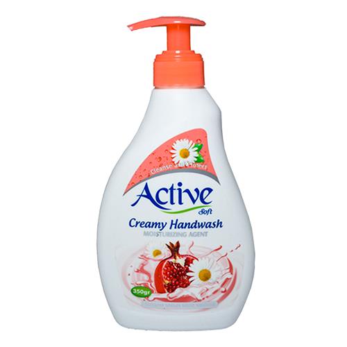 مایع دستشویی کرمی اکتیو 350 گرمی