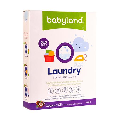 پودر صابون ماشین لباسشویی بیبی لند 400 گرمی