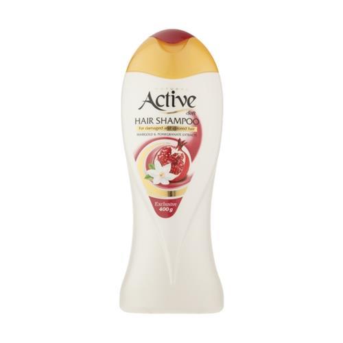 شامپو موهای آسیب دیده و رنگ شده اکتیو 400 میلی لیتر