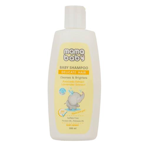 شامپو سر نوزاد ماما بیبی مدل Milk حجم 200 میلی لیتر