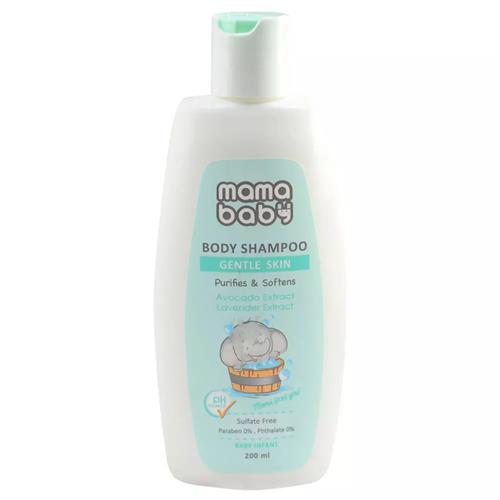 شامپو بدن کرمی نوزاد مامابیبی مدل Avocado حجم 200 میلی لیتر 