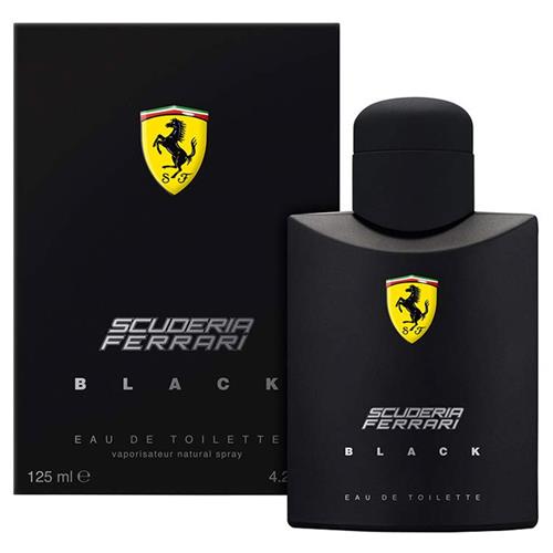 عطر مردانه فراری مدل Scuderia Black حجم 125 میل