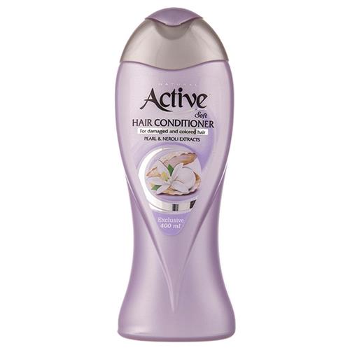 نرم کننده مو های آسیب دیده و رنگ شده اکتیو Velvet حجم 400 میل