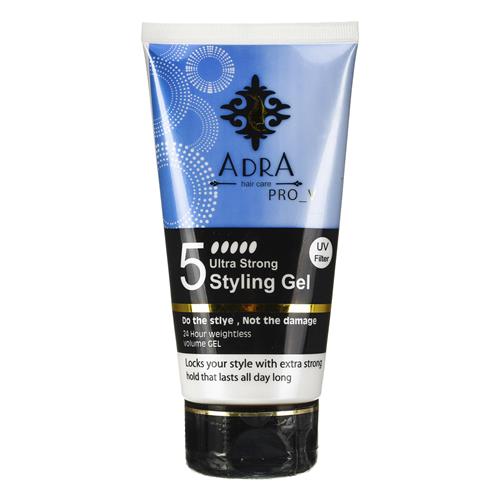 ژل پروویتامینه حالت دهنده قوی مو شماره 5 آدرا 150 میل 