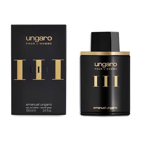 عطر مردانه امانویل مدل Ungaro pour L'Homme III حجم 100 میل
