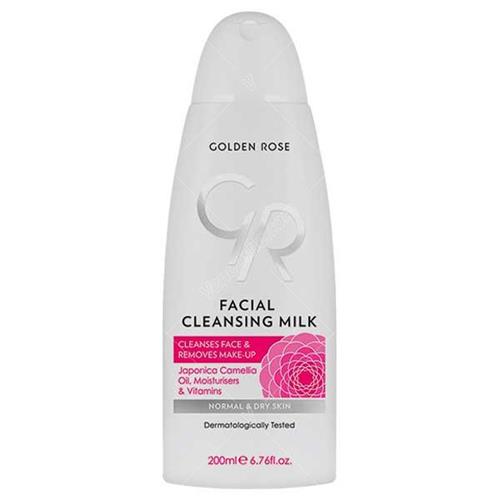 شیر پاک کن گلدن رز مناسب پوست های نرمال و خشک حجم 200 میل