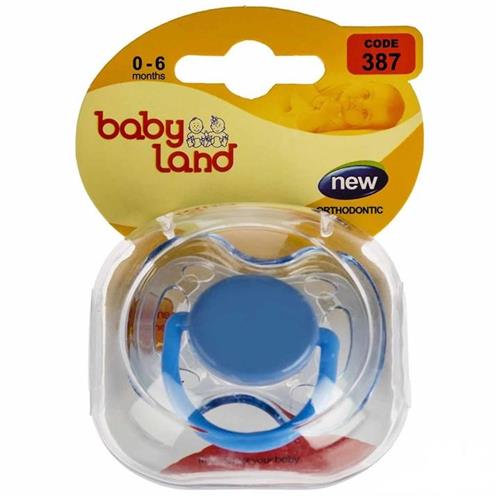 پستانک بیبی لند شب تاب مدل 387