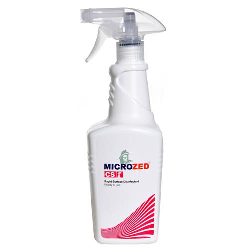 اسپری ضدعفونی کننده سطوح میکروزد مدل cs حجم 750 میلی لیتر