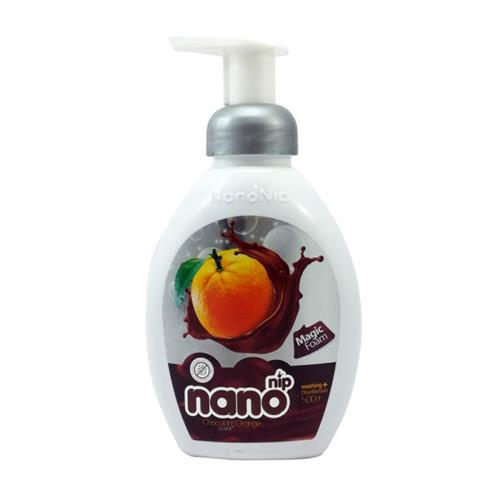 فوم دستشویی نانونیپ مدل شکلات و پرتقال 500 میلی لیتر