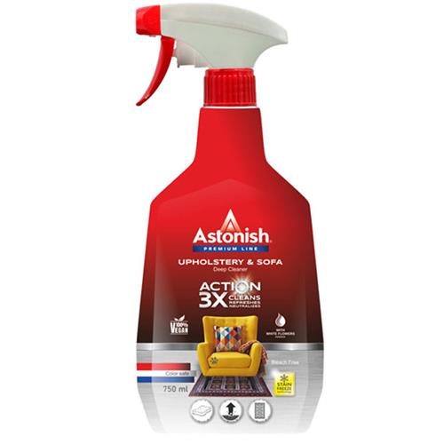اسپری پاک کننده و لکه بر مبلمان آستونیش 750 میلی لیتر