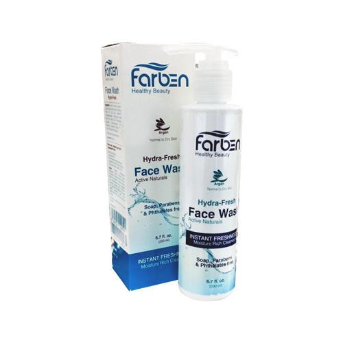 ژل شستشوی پوست خشک حاوی روغن آرگان فاربن حجم 200 میلی لیتر