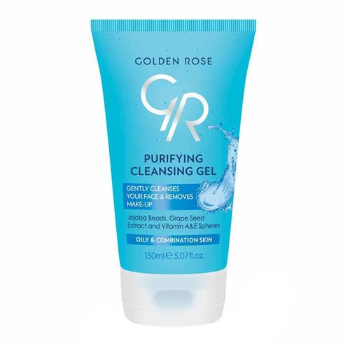 ژل پاک کننده صورت پوست مختلط و چرب گلدن رز 150 میل