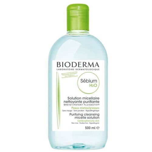  میسلار واتر پوست چرب و مختلط سبیوم بایودرما 500 میل