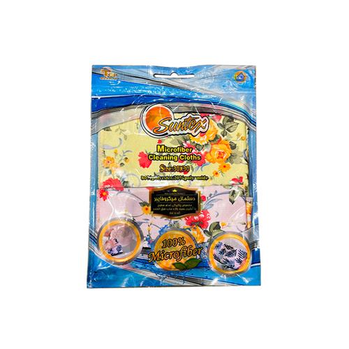 سانتکس دستمال میکروفایبر طرح دار کد 4029