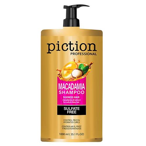  شامپو بدون سولفات پیکشن مدل ماکادمیا حجم 1000 میل 