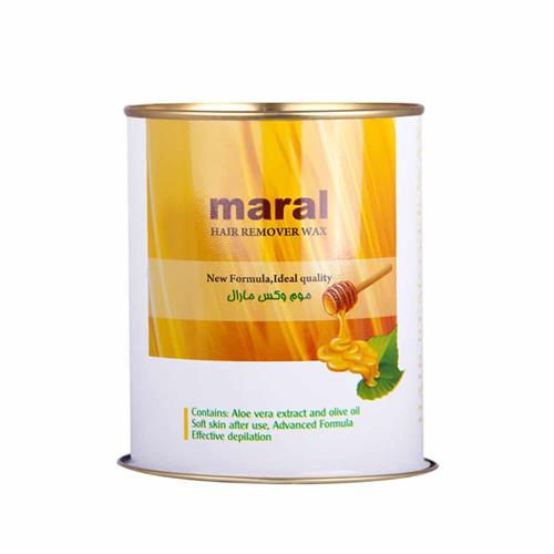  موم وکس کنسروی عسل مارال حجم 700 گرم