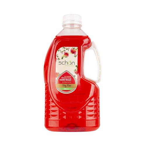 مایع دستشویی شفاف قرمز رزی رز شون 2000 میلی لیتر