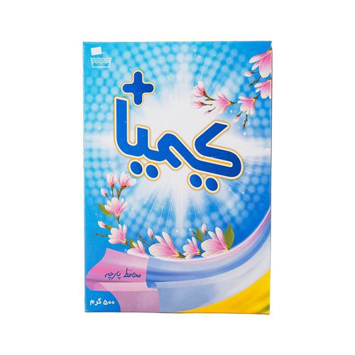پودر لباسشویی دستی کیمیا مدل Flower وزن 500 گرم