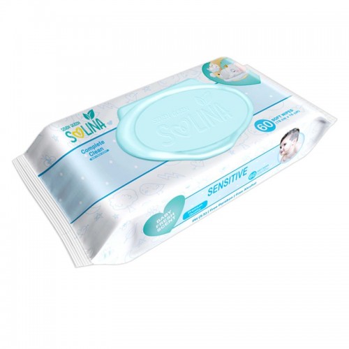 دستمال مرطوب کودک سون کوئین مدل Baby Fresh بسته 60 عددی