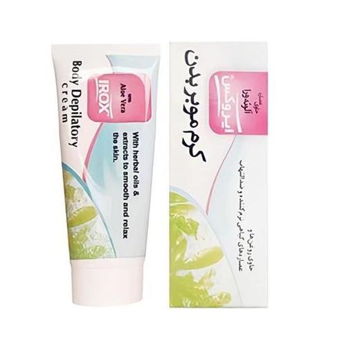 کرم موبر بدن ایروکس حاوی عصاره آلوئه ورا ۵۰ گرم