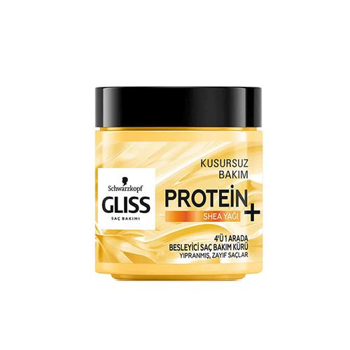 ماسک مو گلیس 4 در 1 گلیس مناسب مو ضعیف و آسیب دیده 400 میل