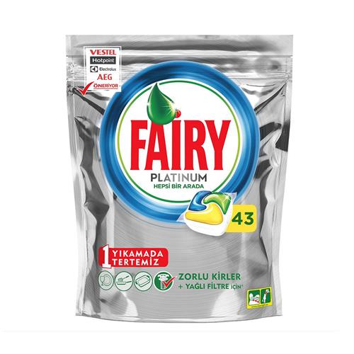 قرص ماشین ظرفشویی فیری پلاتینیوم 43عددی