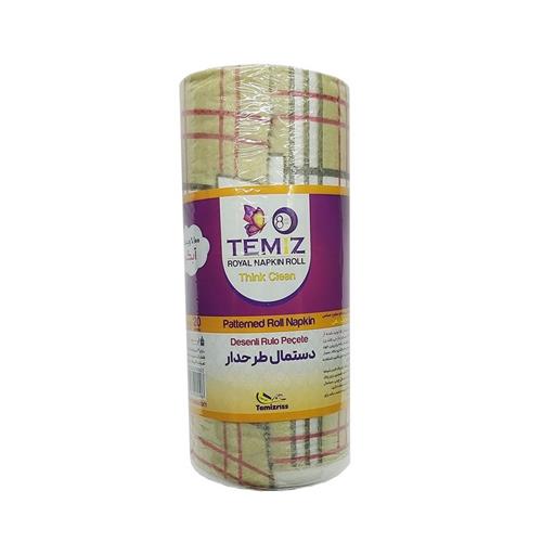  دستمال تنظیف رول طرحدار تمیز 20 برگ