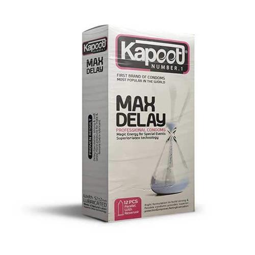 کاندوم کاپوت مدل Max Delay بسته 12 عددی
