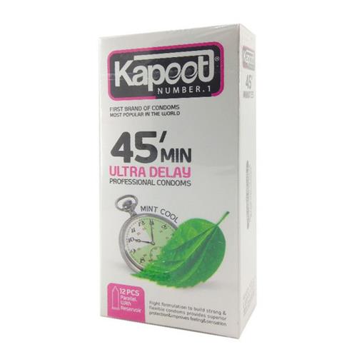 کاندوم تاخیری 45 دقیقه‌ای کاپوت 12 عددی