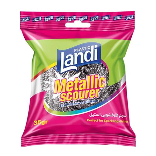 سیم ظرفشویی استیل لندی 35 گرمی