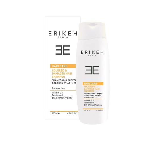 شامپو مخصوص موهای رنگ شده و آسیب دیده اریکه 200 میل