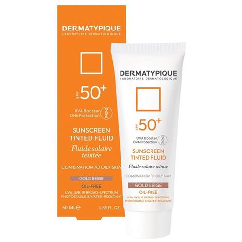 ضد آفتاب رنگی فلویید پوست مختلط و چرب +SPF50 درماتیپیک 50 میل 