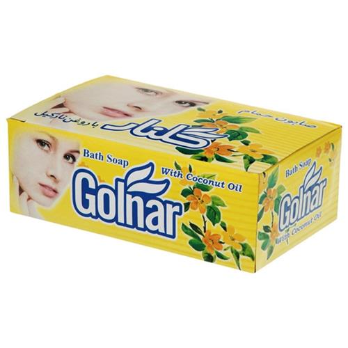 صابون گلنار زرد 6 عددی