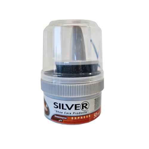 واکس لیوانی رنگ قهوه ای سیلور حجم 50 میل