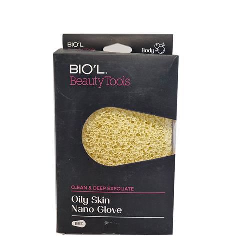 ليف دستكشي نانو مناسب پوست چرب بیول