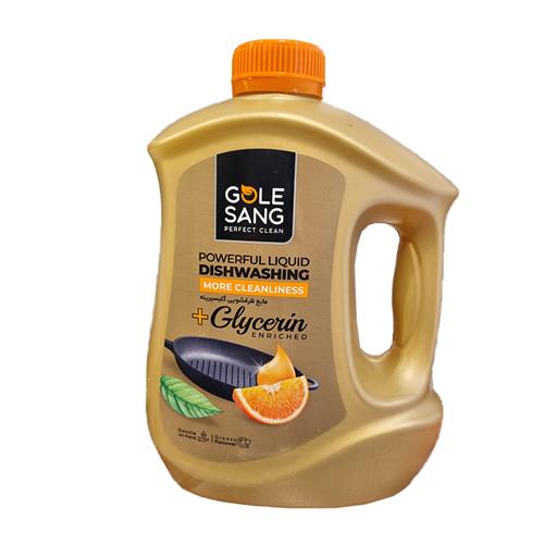 مایع ظرفشویی گلیسیرینه گل سنگ مدل Orange مقدار2000 میلی لیتر