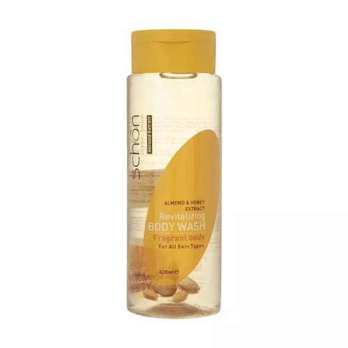 شامپو بدن عسل و بادام شون 420 میلی لیتر